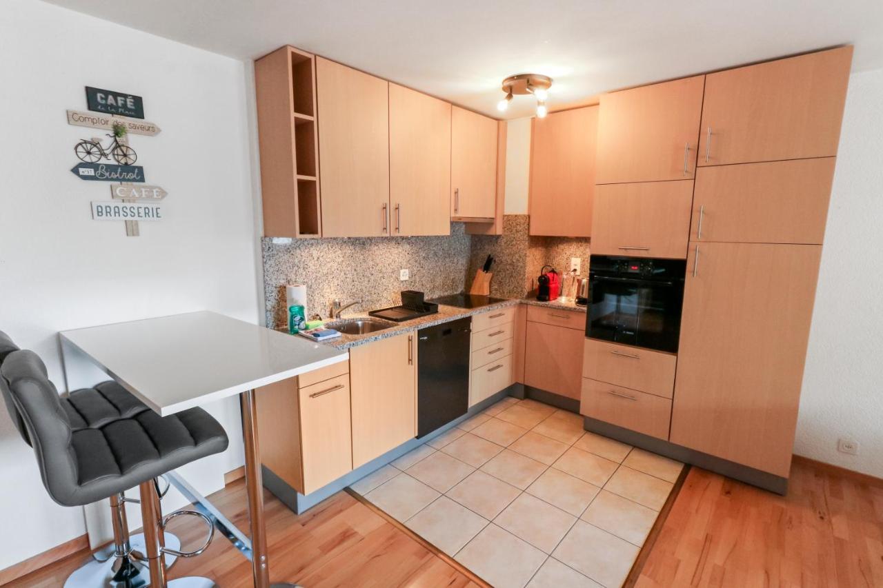 Logement Chaleureux Au Coeur De La Station Κρανς Μοντάνα Εξωτερικό φωτογραφία